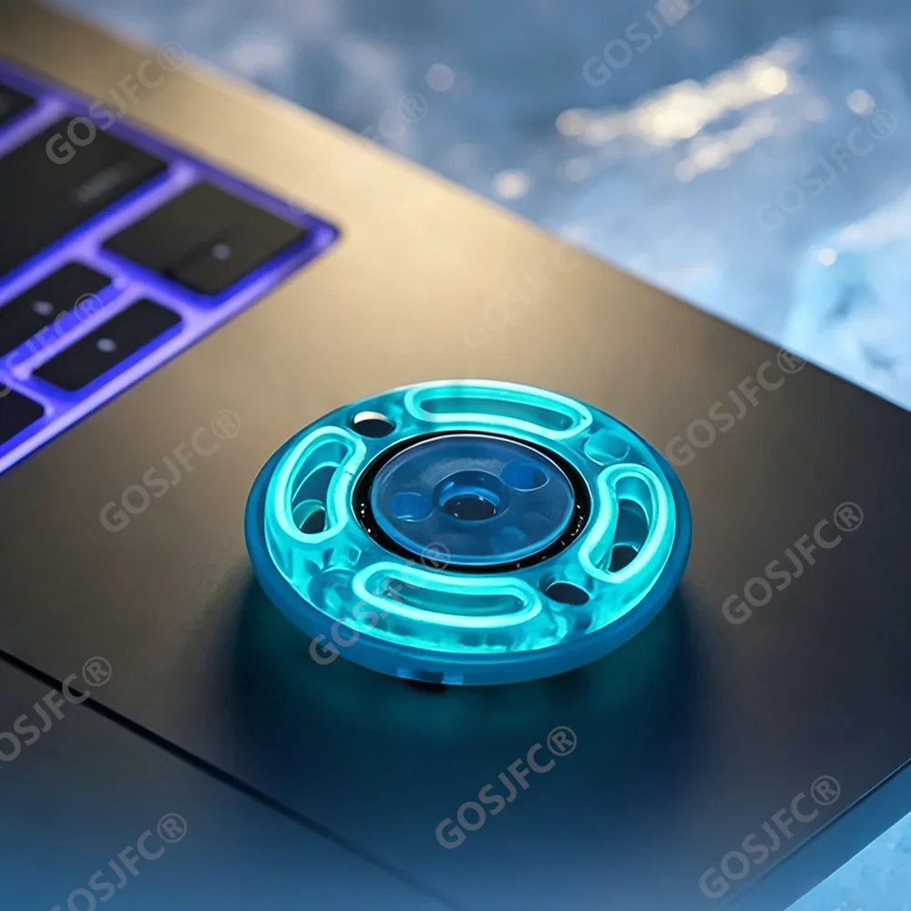 Фото GAO STUDIO MADA DON Ice Blue Haptic Coin: Игрушка-антистресс для взрослых, оригинальный дизайн, для снятия тревоги №2
