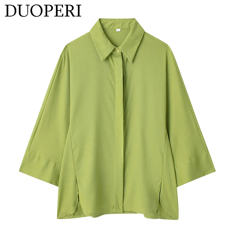 Sherouse женская повседневная льняная блузка и комплект широких брюк с высокой