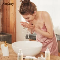 anfany 250ml dead sea salt foaming face wash deeply cleans pores hydrating moisturizing face wash free shipping