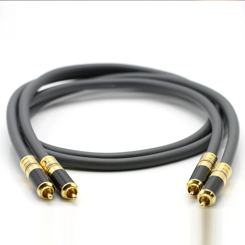 HIFI M850SW сигнальный кабель, Hi-end, однокристальный медный аудио кабель, провод, RCA, соединение, аудио кабель