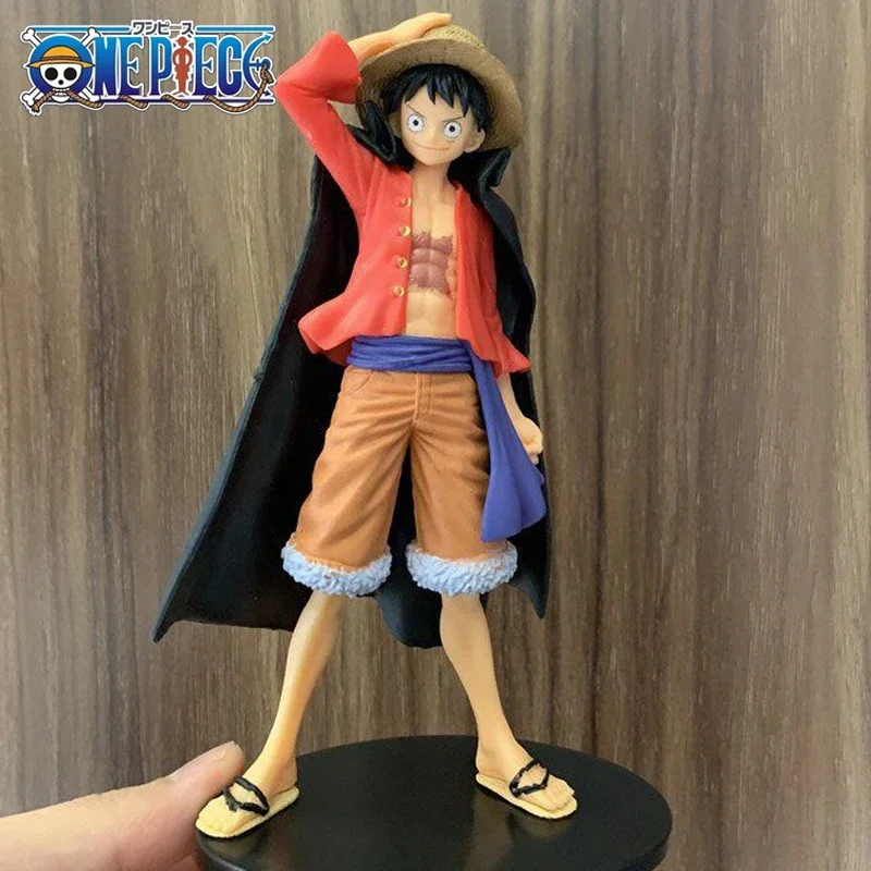 

One Piece Luffy Action Figure Standing Vs Kaidou Pvc Figurine Monkey D Luffy Four Emperors Statue Collect Model Doll Gift 17cm