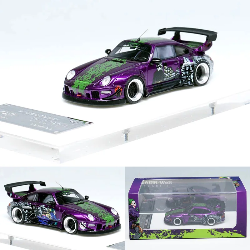 

TP 1:64 Порше широкий корпус 911 модифицированный автомобиль RWB 993 летучая мышь герой живопись искусственная кожа
