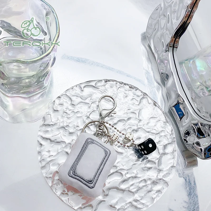 Креативный плюшевый брелок с орнаментом подвеска в национальном стиле украшение