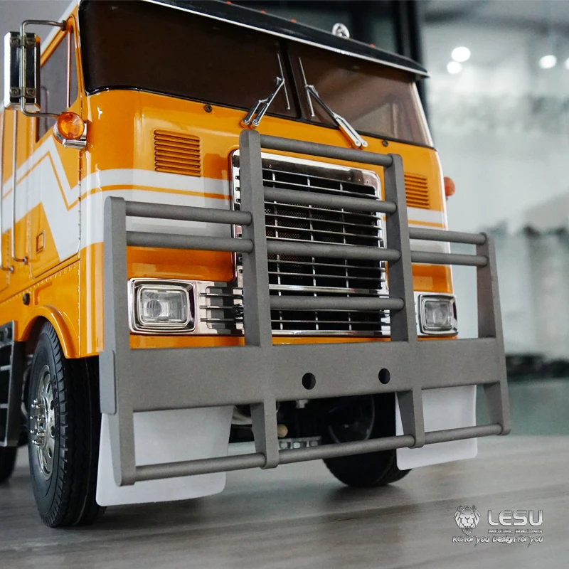 RC 1/14 LESU передний бампер для предотвращения столкновений GW-K013 Tamiya тягач King Hauler Globe
