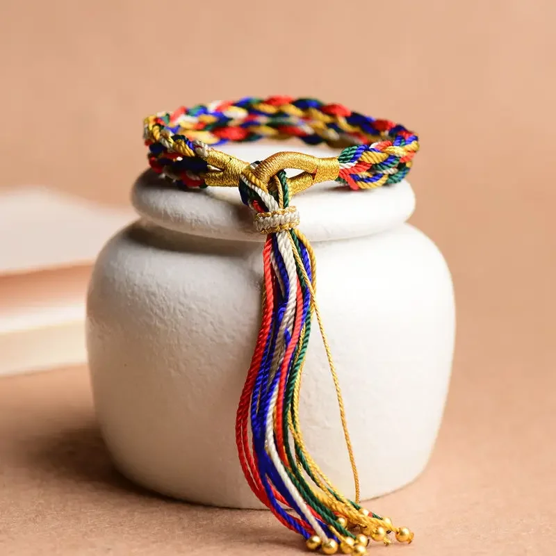 Фестиваль лодок красная веревка красочная с кисточкой чрезвычайно тонкий