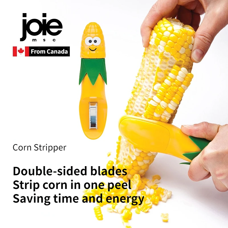 

joie Corn Stripper Multi-functional Manual Corn Peeler, Corn Thresher, Handheld Corn Planer, Corn Separator gadgets for home