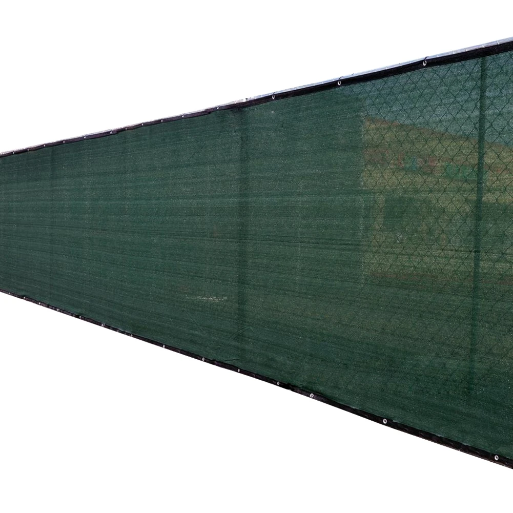 

Green Fence Shade Net Breathable Shade Cloth With Grommets Privacy Net HDPE Sunshade Cloth For Greenhouse Backyard Patio Balcony