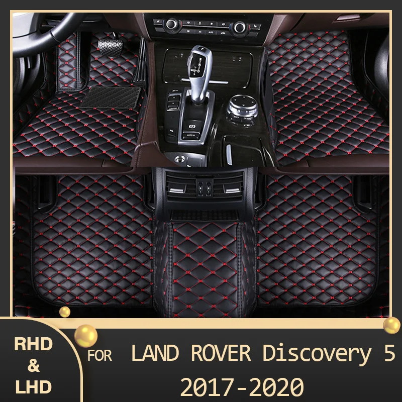 

Автомобильные коврики MIDOON для Land Rover Discovery 5 (семь сидений) 2017 2018 2019 2020 индивидуальные автомобильные подставки для ног