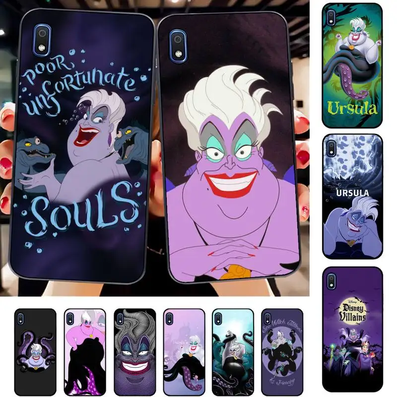 

Disney Ursula Villains Phone Case for Samsung A51 01 50 71 21S 70 31 40 30 10 20 S E 11 91 A7 A8 2018