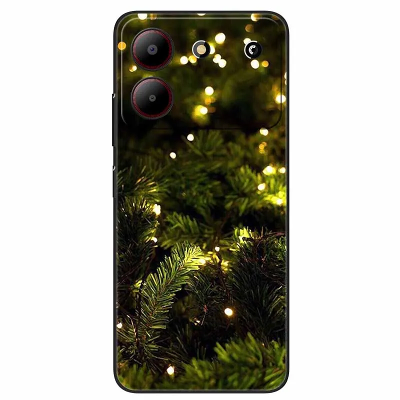 Для ZTE Blade A54 / A34 Женская Силиконовая задняя крышка для BladeA54 4G Мягкая оболочка на