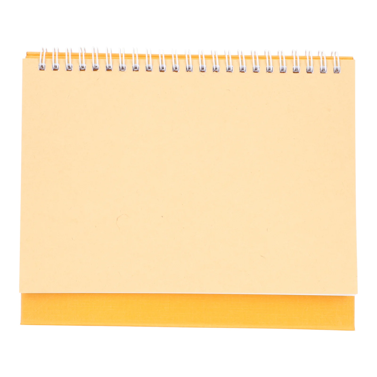 

1 Set of Blank Desk Calendar Office Memo Flipped Blank Calendar Hand Painted Calendar