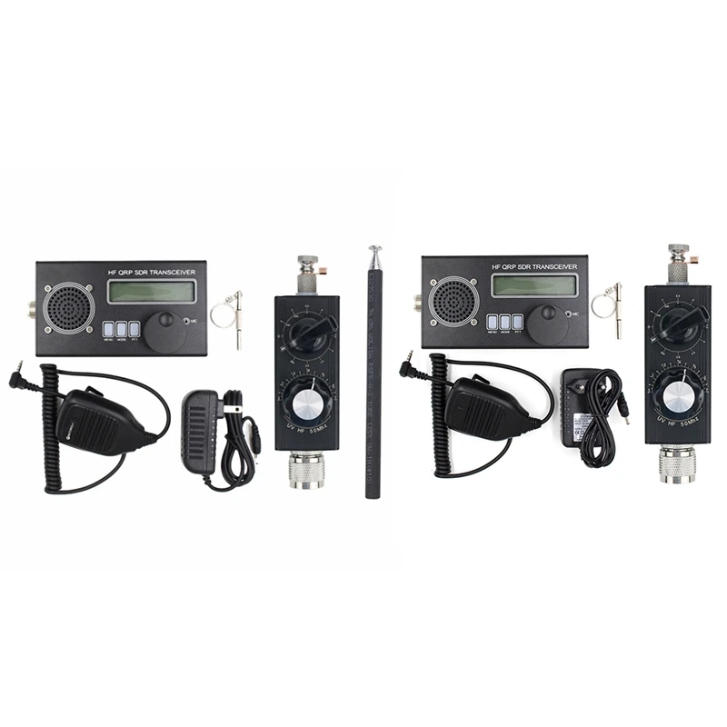 

USDX QRP короткий радиопередатчик + мини-ANT 20 Вт QRP полный диапазон HF антенна тюнер 8 диапазонов SSB/CW QRP трансивер