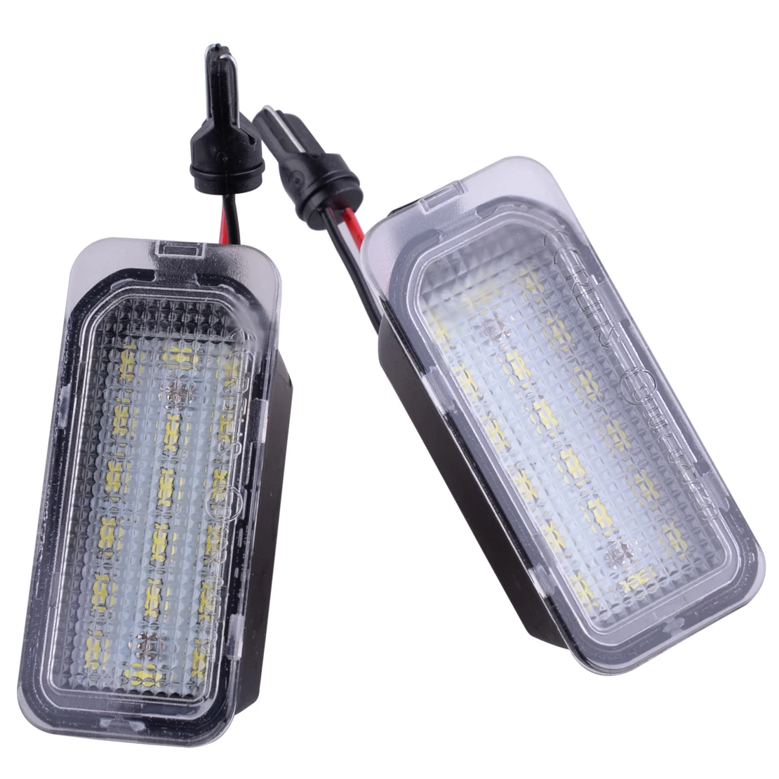 

6M2A13550AA C2D16179 5105886 1423046 1504964 542119 1 Pair LED Licence Plate Light Lamp Fit For Jaguar XF Ford Edge Escape Focus