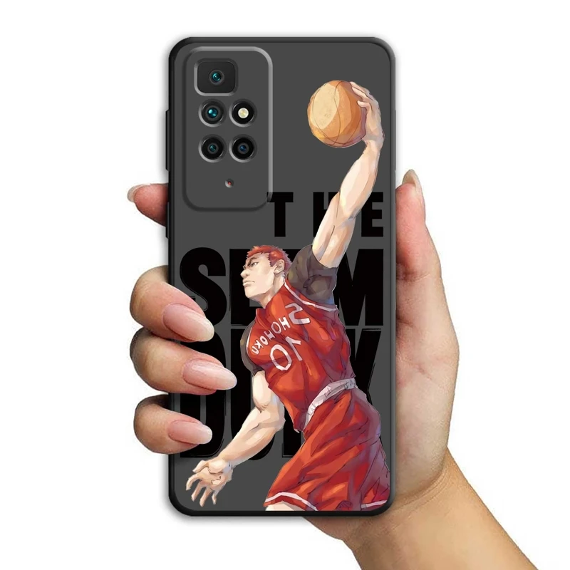 

For Xiaomi Redmi 9 9c K50 Gaming 10c K40 9a 10 A1 Plus 12c K60 K40s Pro 10a A2 Funda Case Slam Dunk Basketball