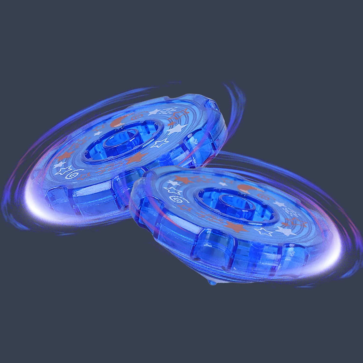 Детские игрушки светящаяся бамбуковая стрекоза катапульта пистолет вращающаяся