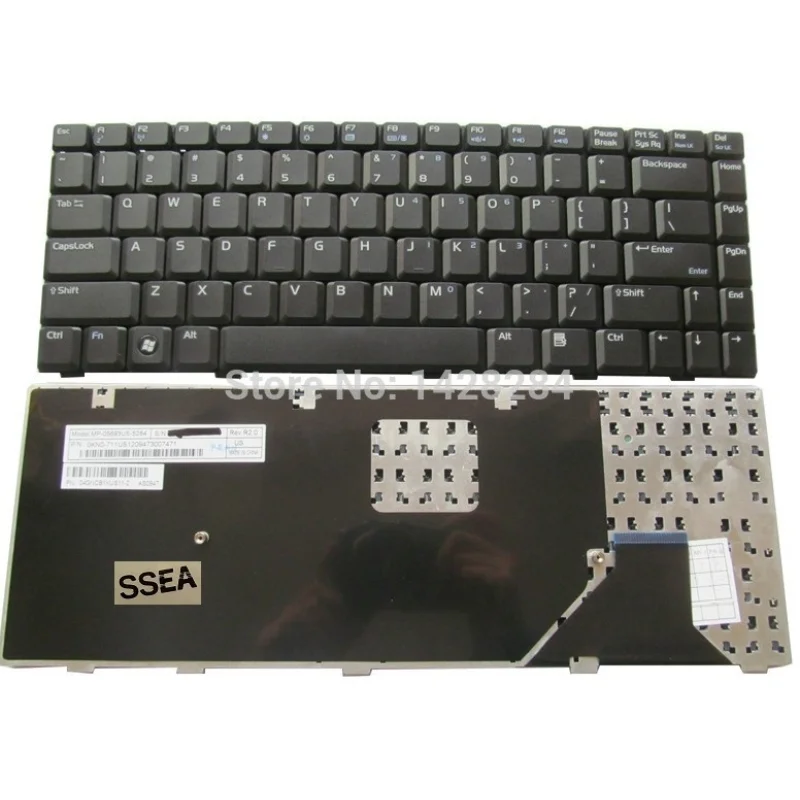 

New Laptop US Black Keyboard For ASUS F8 F8S F8H F8Sa F8Sv F8Sr X80H X81H A8J Z99 X81S N80 Free Shipping