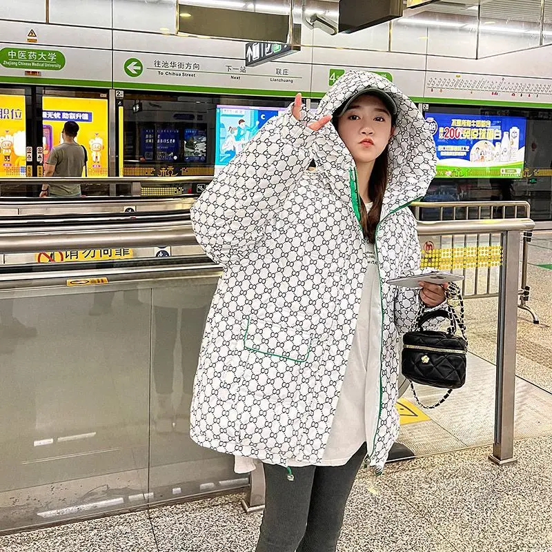 Winter Women's Coats Parkas Jackets Super Hot Coats Hooded Cotton Padded Jacket Loose Winter Clothing Fashion New