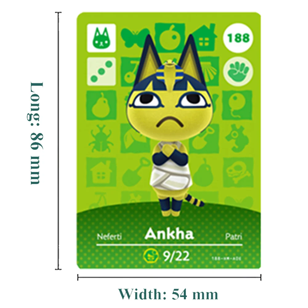 52 шт. новые карты пересечения животных игры высококачественные NFC бирки для NS Switch