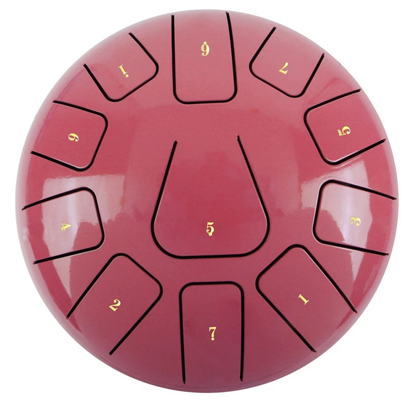 Качественный 8-дюймовый стальной барабан с язычком бубен на 11 нот барабанными