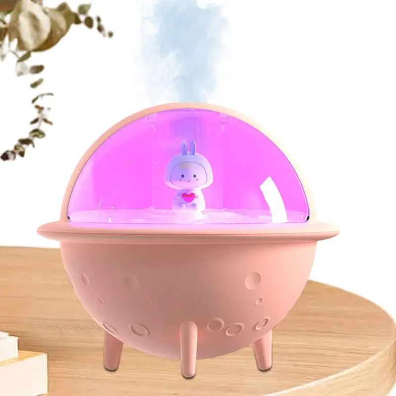 

Cute Pet Air Humidifier USB Cool Mist Mini Humidifier With Space Ball Design 30dB Whisper-Quiet Operation USB Air Purifier