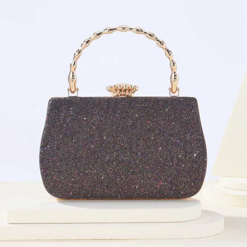 Элегантная сумка через плечо из искусственной кожи на цепочке торжественный