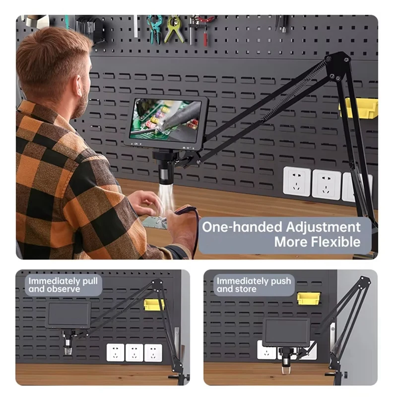 TZ1 (35 мм) подставка для микроскопа регулируемый металлический кронштейн