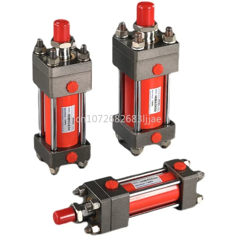 Тяжелый гидравлический цилиндр двухсторонняя форма цилиндра с тягой