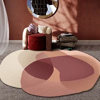 irregular carpet for living room coffee table floor mat nordic light luxury bedroom bedside home full shop home textile rugs