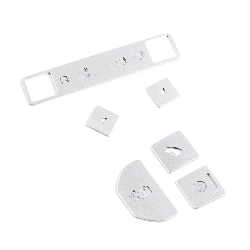 

Car Center Console Mode Adjustment Button Sequins Stickers for Land Rover Evoque Freelander 2 2014 2015