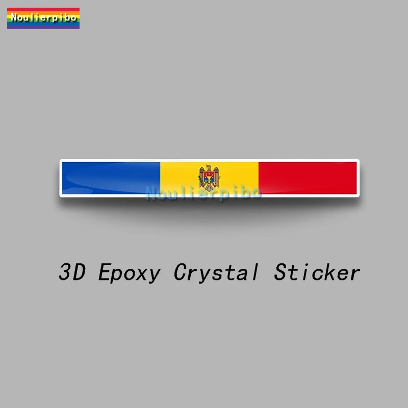 

3D эпоксидная смола, автомобильная купольная наклейка, флаг Молдовы, национальная эмблема, карта, автомобильный бампер, окно, мотоциклетный шлем, ноутбук, виниловая стерео наклейка