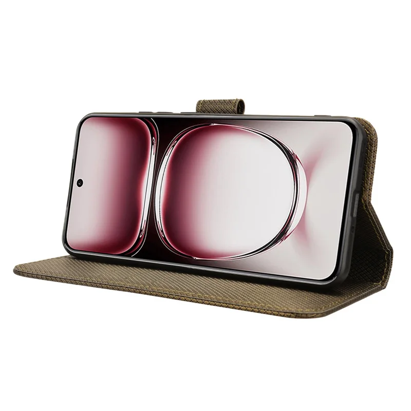 Подходит для OPPO Reno12 Pro 5G бриллиантовый кошелек магнетизм роскошная кожа Reno 12