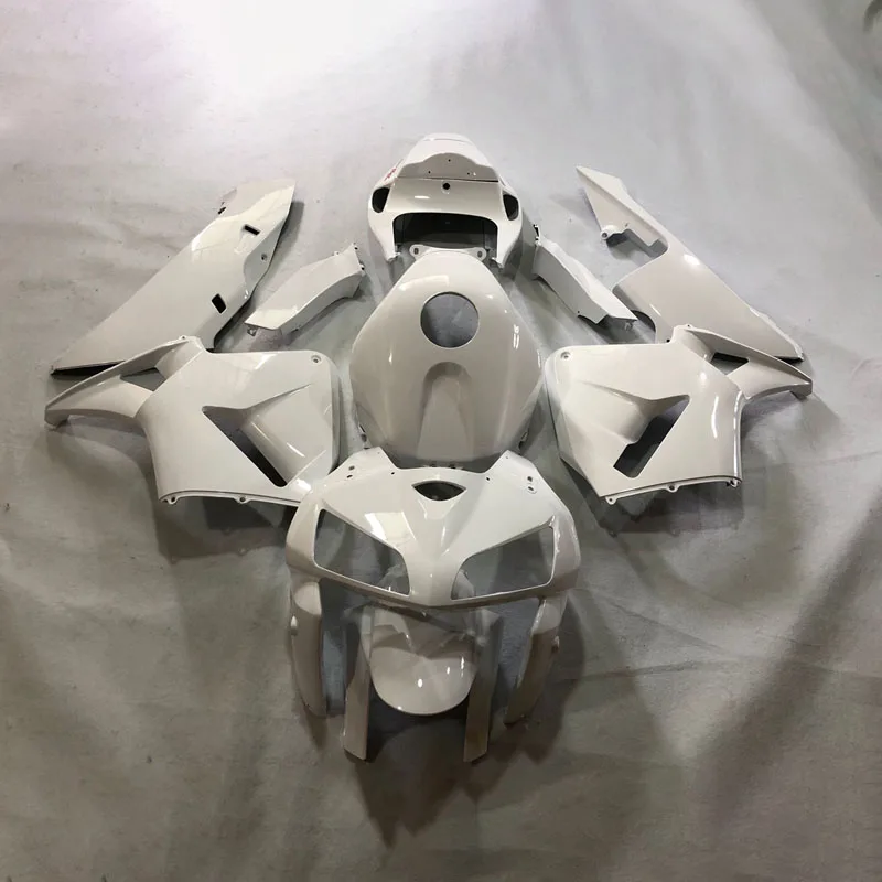 

Injection fairings set for Honda cbr 600 rr 05 06 full pearl white CBR600RR 2005 2006 free custom fashion fairing kit wsx18