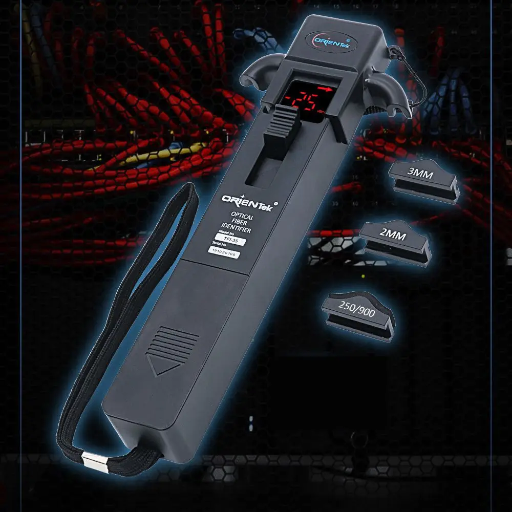 

Хорошая работа! Высококачественный портативный идентификатор Orientek TFI-35 для кабеля оптического волокна 800-1700 нм, детектор в реальном времени ...