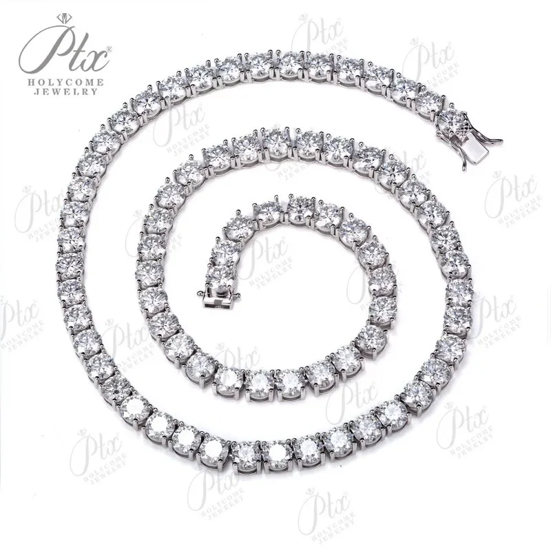 Ожерелье с полным драгоценным камнем 2-6 5 мм для женщин оригинальное ожерелье из