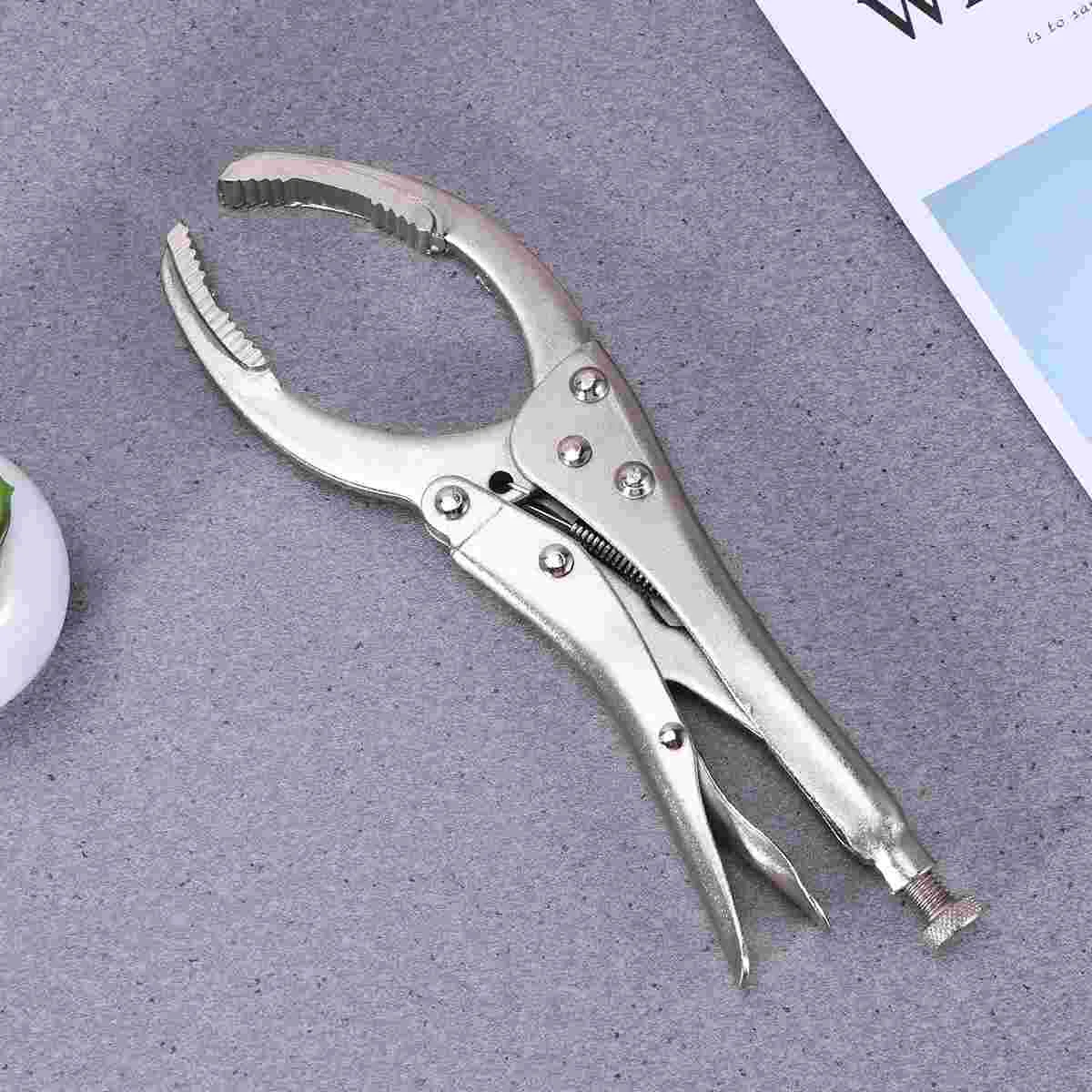 

Oil Filter Wrench Adjustable Carbon Steel Clamp Disassemble Car Oil Filter Tool Repair Tools Oil Grid Wrench Remover