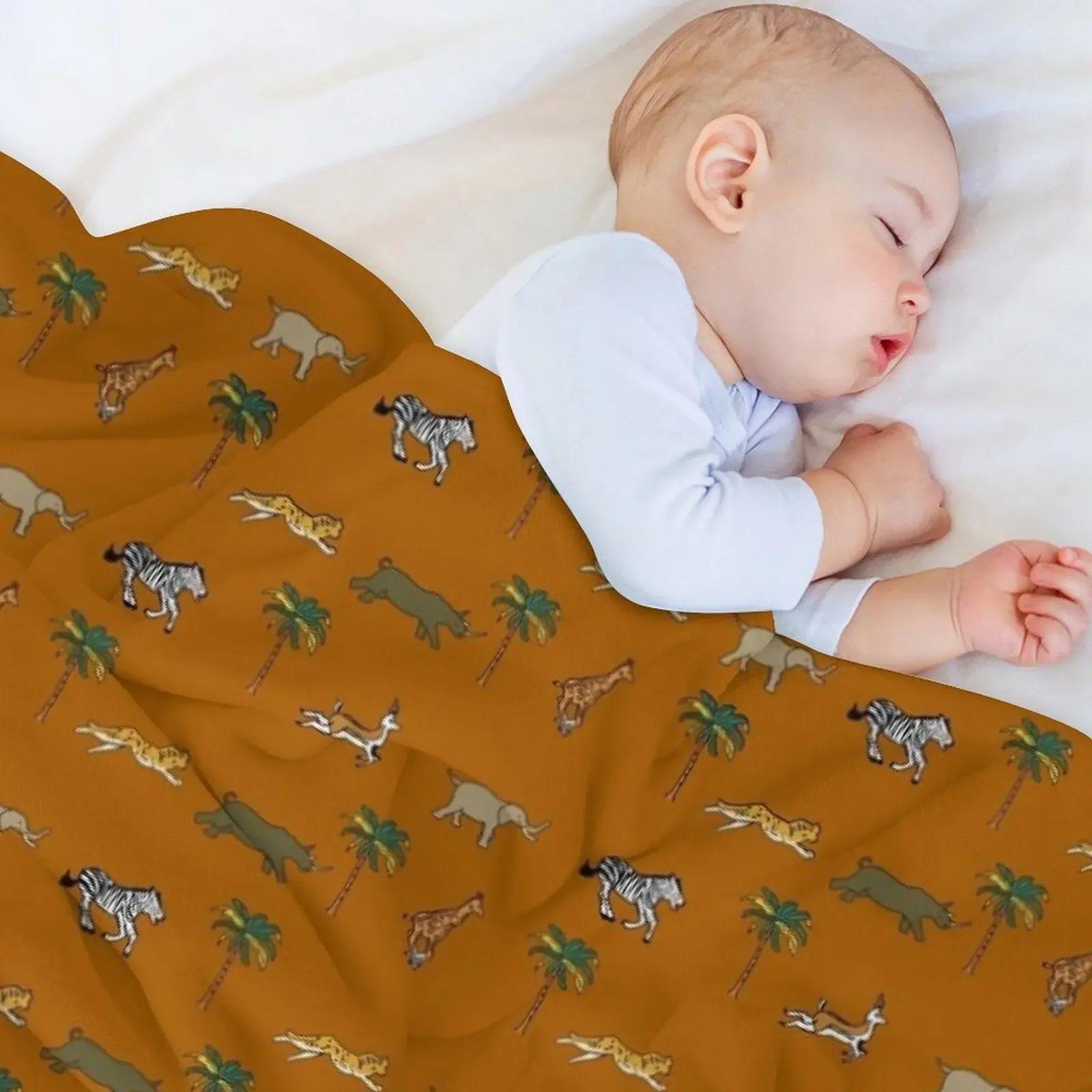 Роскошное дизайнерское мягкое одеяло Darjeeling с лимитированным рисунком для багажа