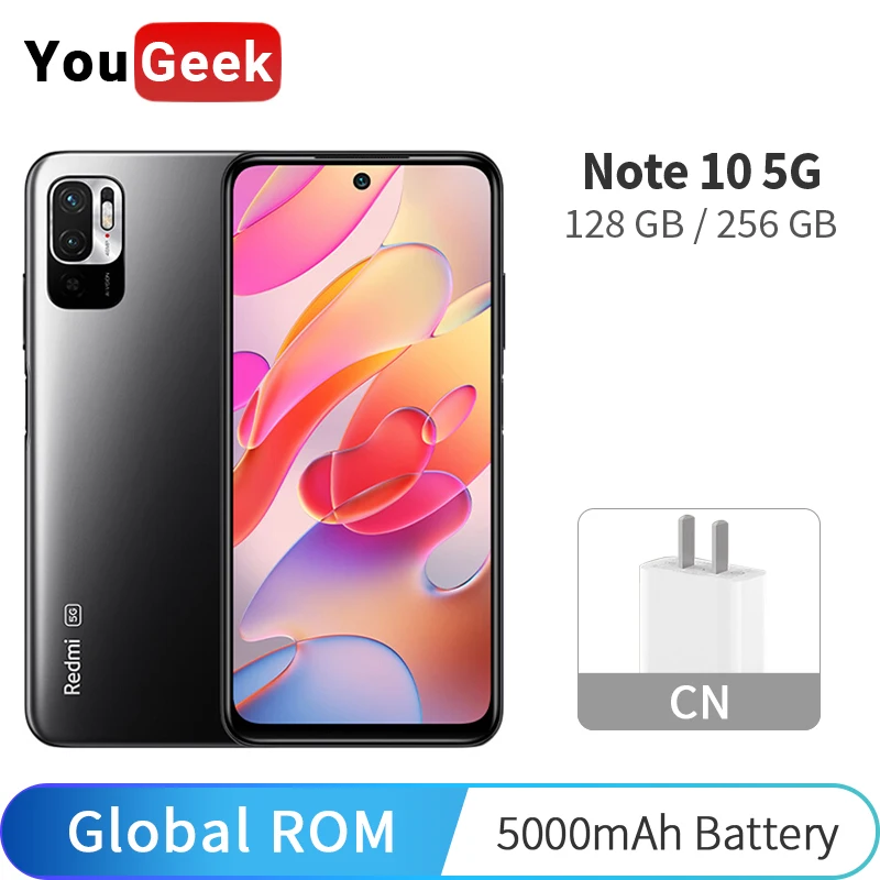 

Global ROM Xiaomi Redmi Note 10 5G 128GB/256GB Dimensity 700 Octa Core 90Hz Refresh Rate 5000mAh Battery China Version Cellphone