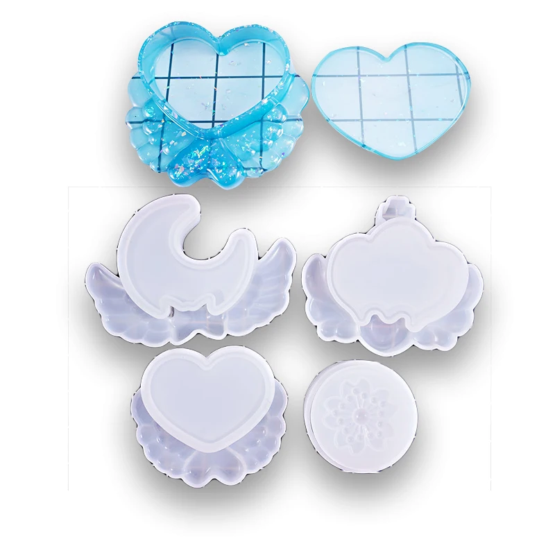 Новый стиль вампира гроб mold_Multi-pot горшок цветочный пресс-формы горячая