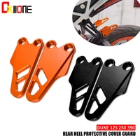 for duke 125 duke 250 duke390 2017 2018 2019 motorcycle accessories foot peg protector rear heel protective cover guard