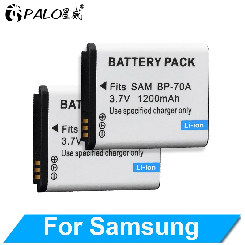 BP-70A BP70A BP 70A Аккумулятор для камеры SAMSUNG PL80 PL90 PL100 PL120 PL170 PL200 ES65 ES70 SL50 SL600 SL605 TL105
