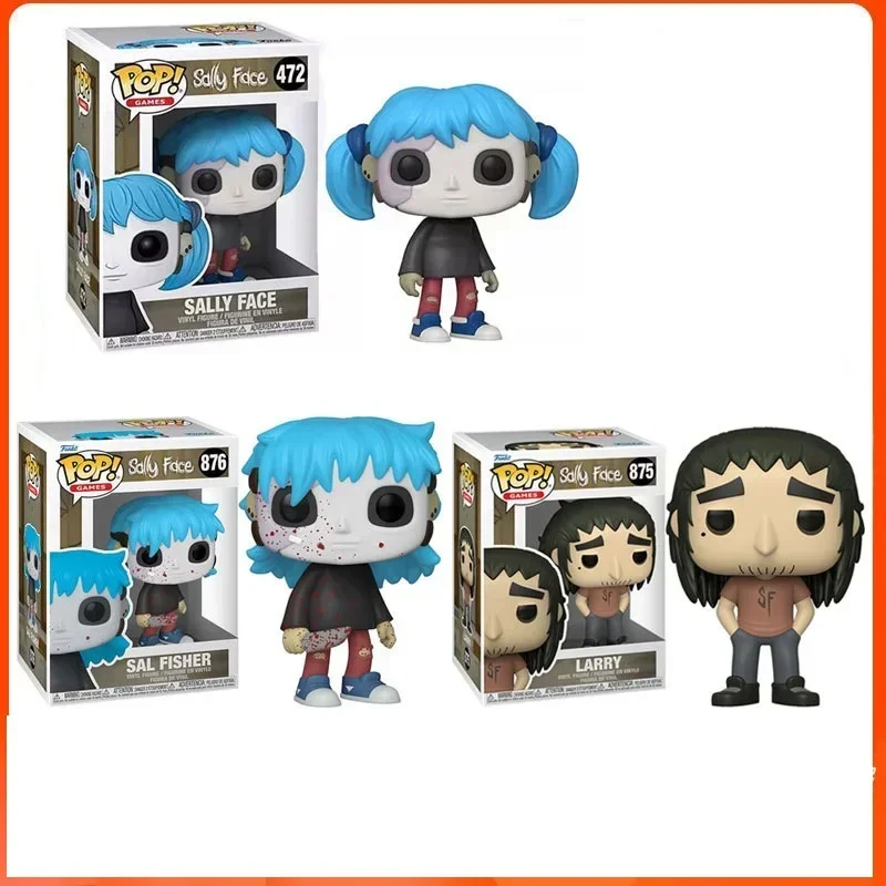 POP-игры Funko Sally Face Larry 875 # Sal Fisher 876 Салли Фейс 472 Виниловая фигурка модель игрушки