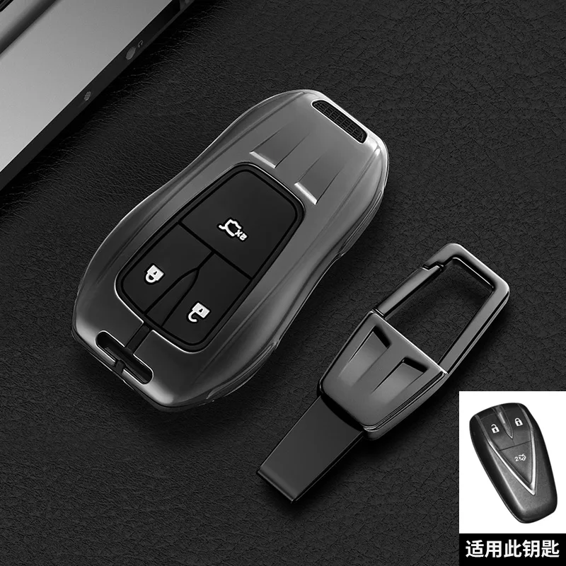 

Car Remote Key Cover Case Holder Fob For Changan CS35Plus CS55Plus CS75Plus 2019 2020 3/4/5 Buttons Key Shell car Accessories