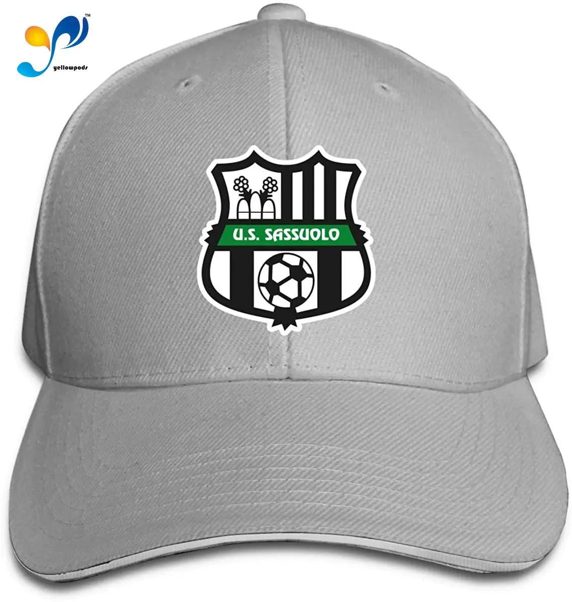 

US Sassuolo Calcio Unisex Casual Baseball Cap Adjustable Hip Hop Trucker Sandwich Hat Golf Sports For Men Women Black