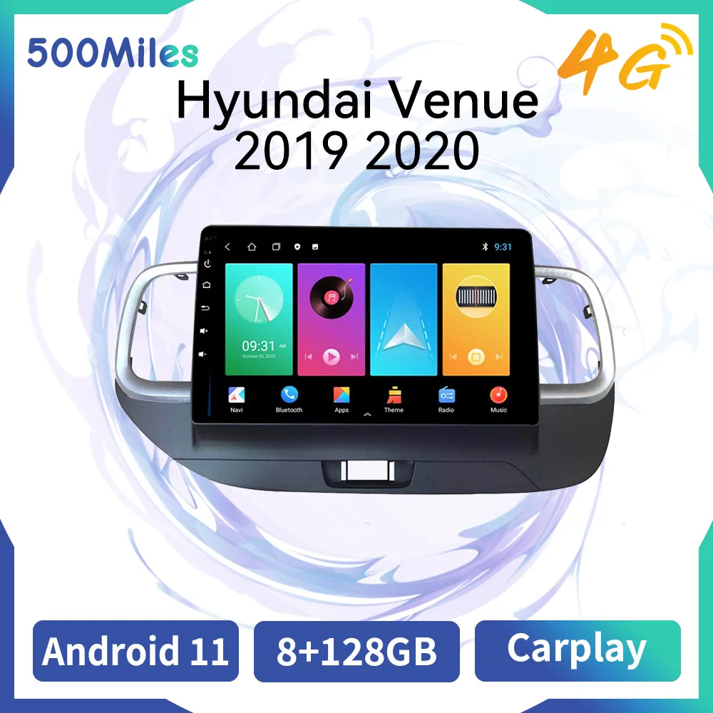 

2 Din Android Car Radio for Hyundai Venue 2019 2020 GPS WIFI Navigation Car Multimedia Video Player Autoradio Head Unit