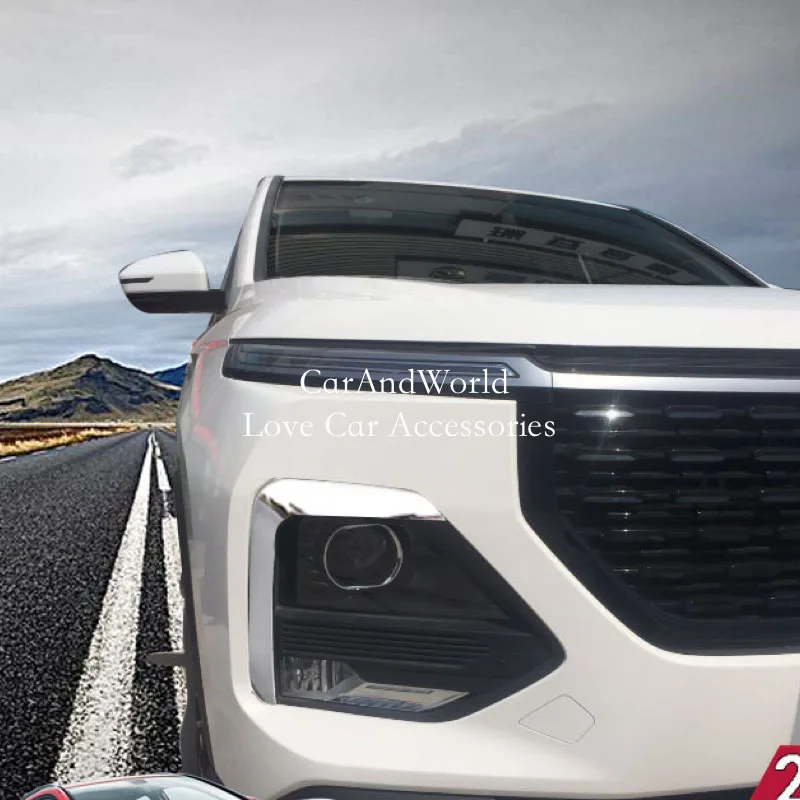 

Передняя противотуманная фара из нержавеющей стали для Chevrolet Captiva Baojun 530 Wuling alмаз 2018-2022, Аксессуары для автомобилей
