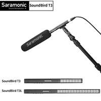 Saramonic Professional Shotgun Condenser Microphone SoundBird T3/T3L for Filmmaking Field Recording Sound News Interview Vlog