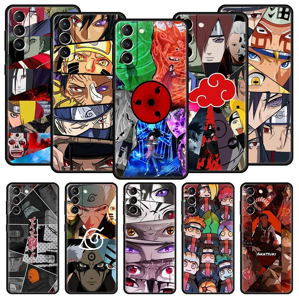 

Чехол для телефона Boruto Naruto Узумаки для Samsung Galaxy S22 S20 FE S10 Plus S21 Ultra 5G S10E S9 S8 Note 10 Lite 20, мягкий черный Чехол