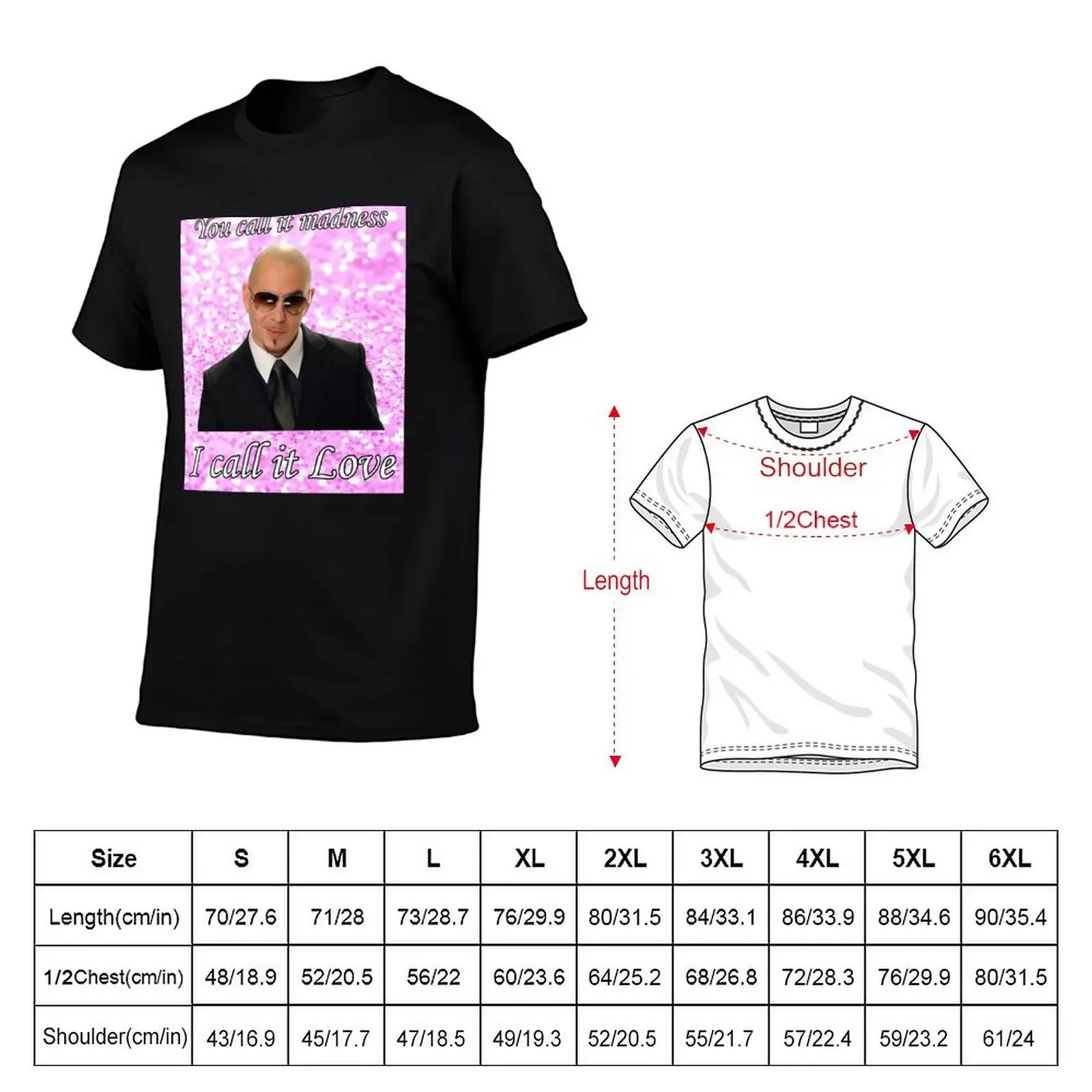 Mr Worldwide Pitbull Cursed Meme T-Shirt korean fashion summer tops customizeds vintage graphic tee anime shirts men