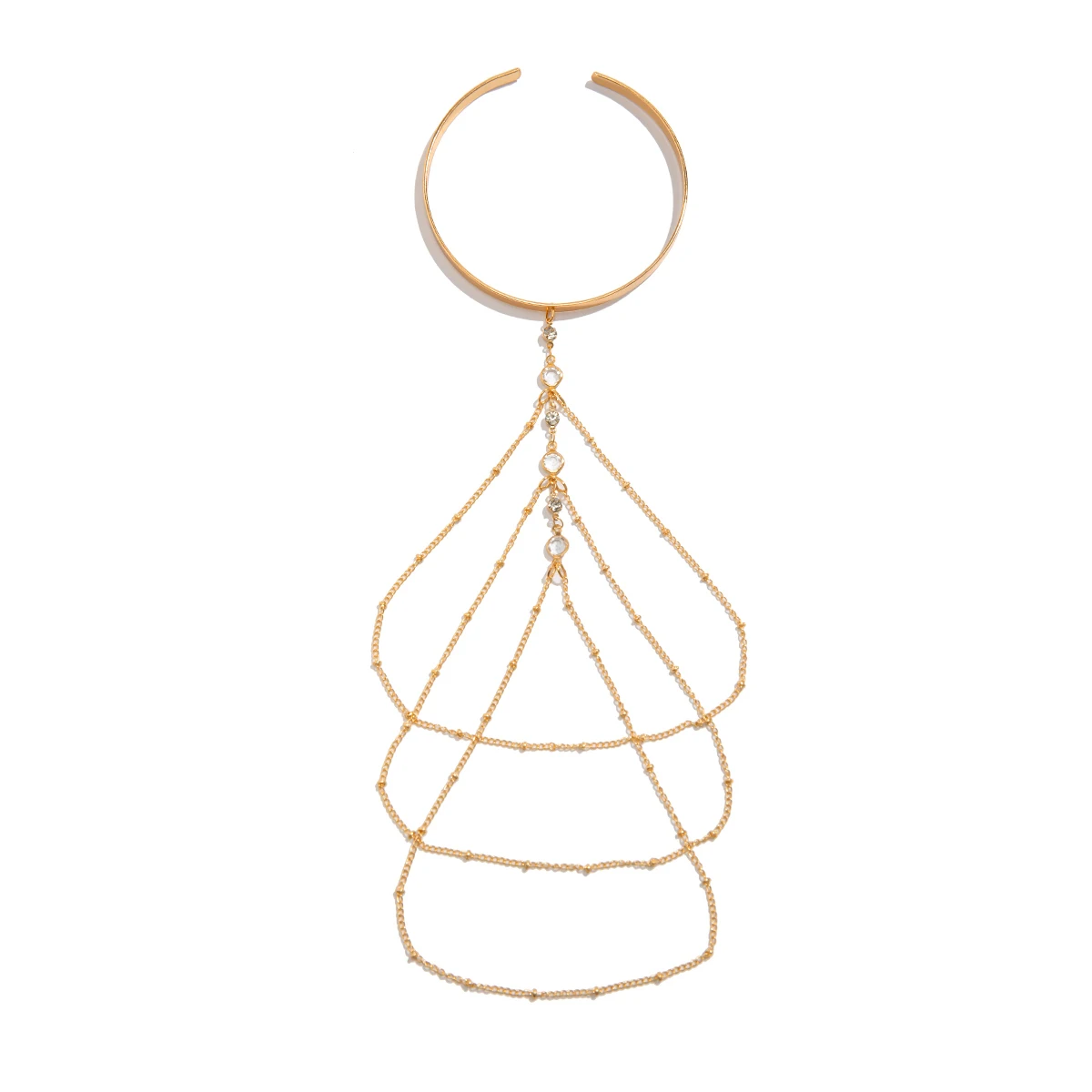 Женская повязка на руку с кисточками в богемном стиле