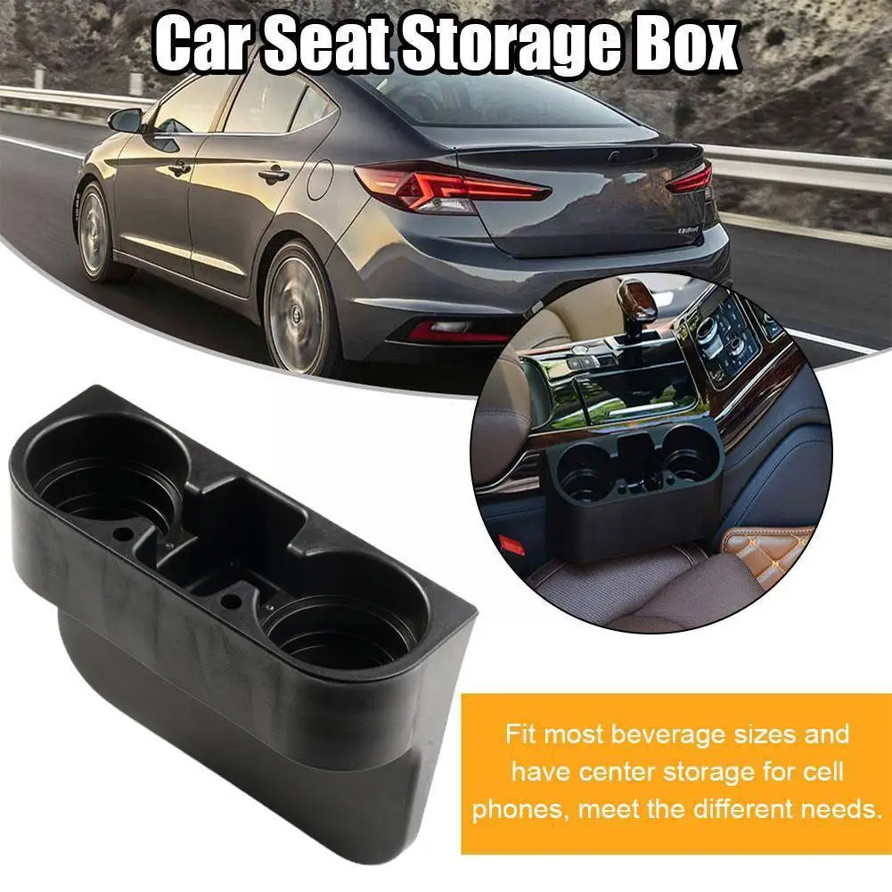 

Car Cup Holder Auto Seat Gap Water Cup Drink Bottle Holder Stand Styling Car Organizer Accessories Keys Storage Can Phone B6G9